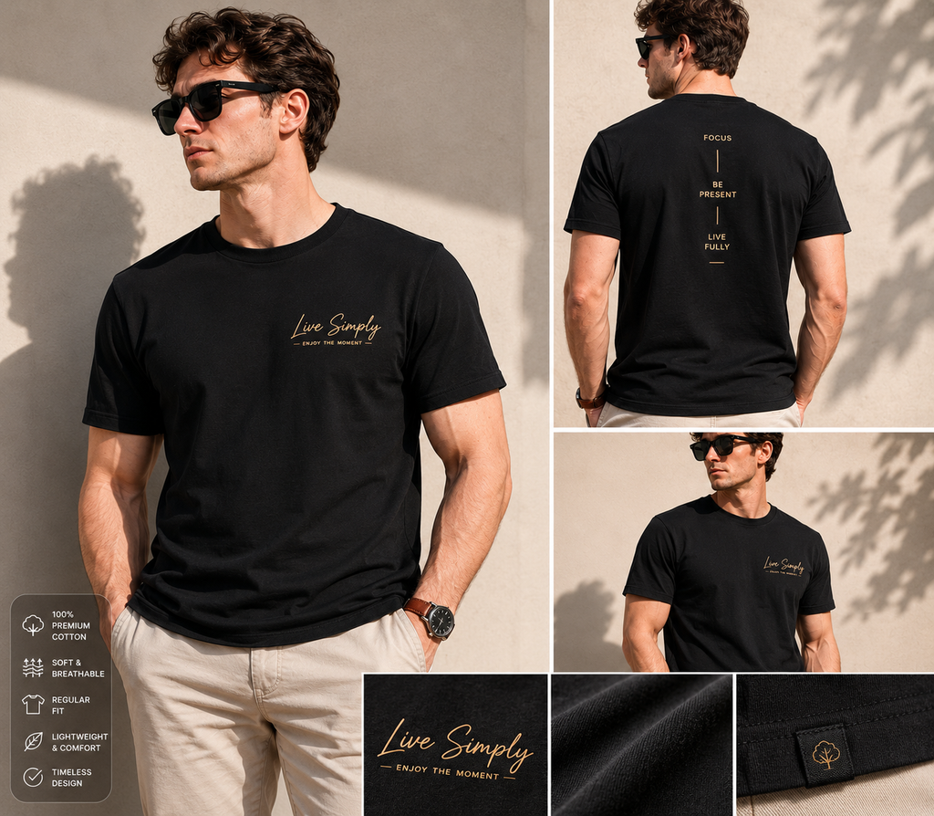 Everyday Anywhere T-Shirt – Minimalist Premium Cotton Tee