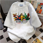 2026 Soccer Fan Graphic T-Shirt, Canada USA Mexico Sports Tee, Unisex Football Supporter Shirt