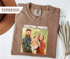 Custom Photo Shirt, Personalized T-Shirt, Custom Picture Tshirt, Your Photo Shirt, Family Picture Tee, Logo Image Shirts Gift