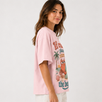 (M9T)If Crabby Please Return To The Beach T-Shirt - Funny Surf Crab Graphic Tee - Retro Summer Vacation Shirt - Unisex Oversized Top