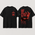 (M4T) The "Mood: Crabby" Heavyweight Tee - Industrial Crab Claw Graphic - Edgy Sarcastic Street Fashion