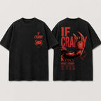 (M4T) The "Mood: Crabby" Heavyweight Tee - Industrial Crab Claw Graphic - Edgy Sarcastic Street Fashion