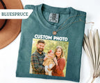 Custom Photo Shirt, Personalized T-Shirt, Custom Picture Tshirt, Your Photo Shirt, Family Picture Tee, Logo Image Shirts Gift
