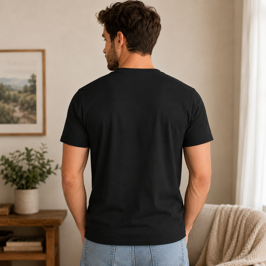 Inspirational Dinosaur Graphic T-Shirt, Moonlight Dino Dream Tee, Unisex Animal Fantasy Shirt