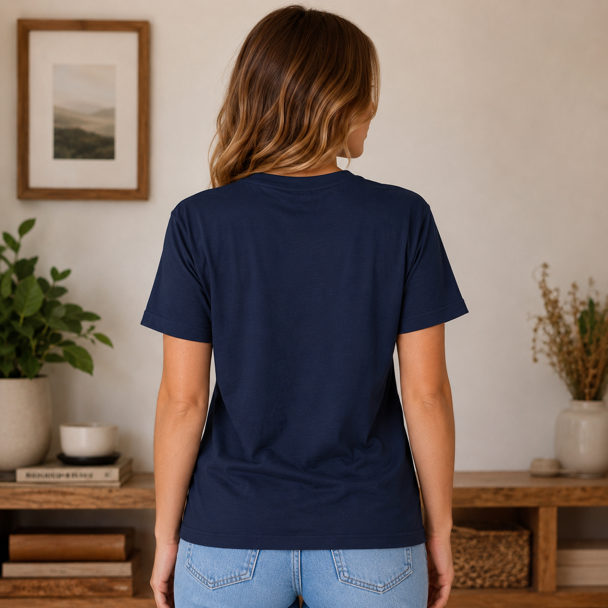 Inspirational Dinosaur Graphic T-Shirt, Moonlight Dino Dream Tee, Unisex Animal Fantasy Shirt