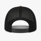 Baseball Trucker Hat, Leather Patch Baseball Cap, Adjustable Sports Mesh Back Hat