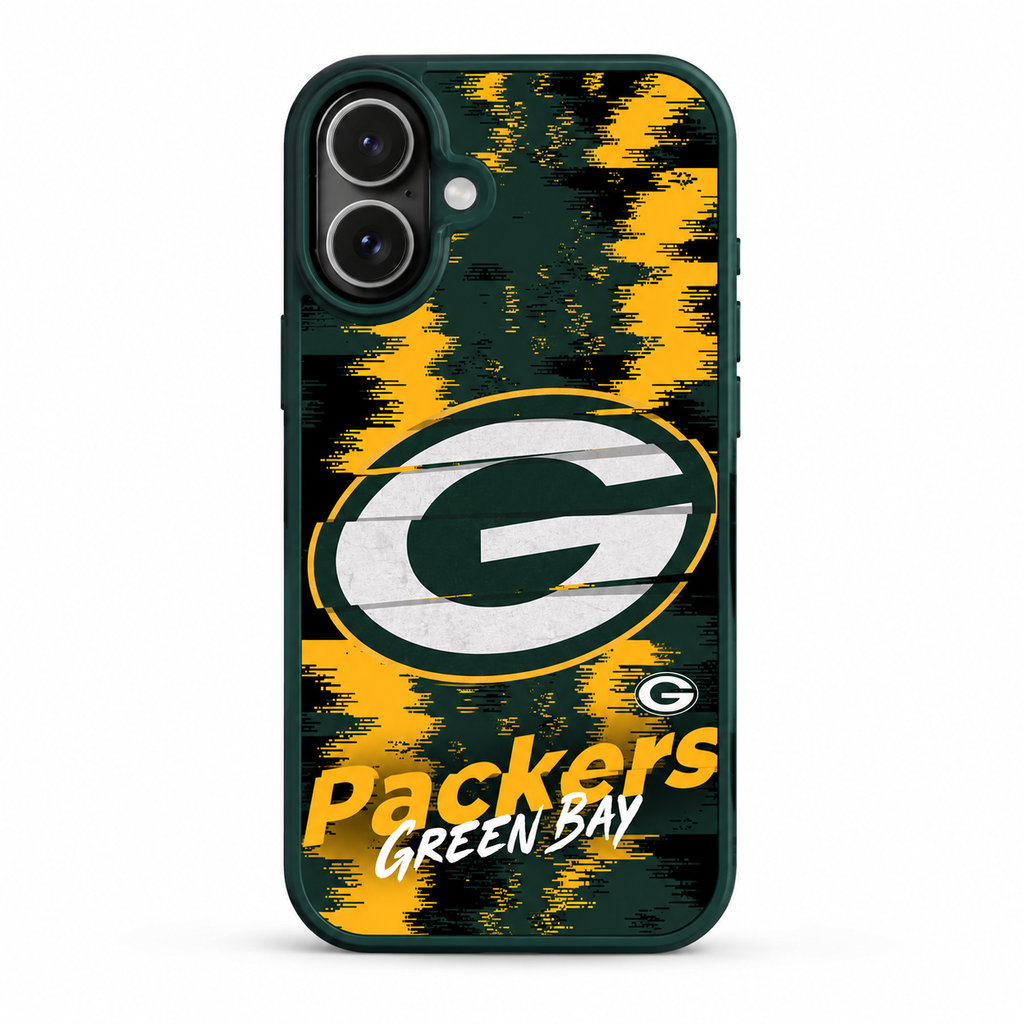 Green & Gold Football Fan Phone Case