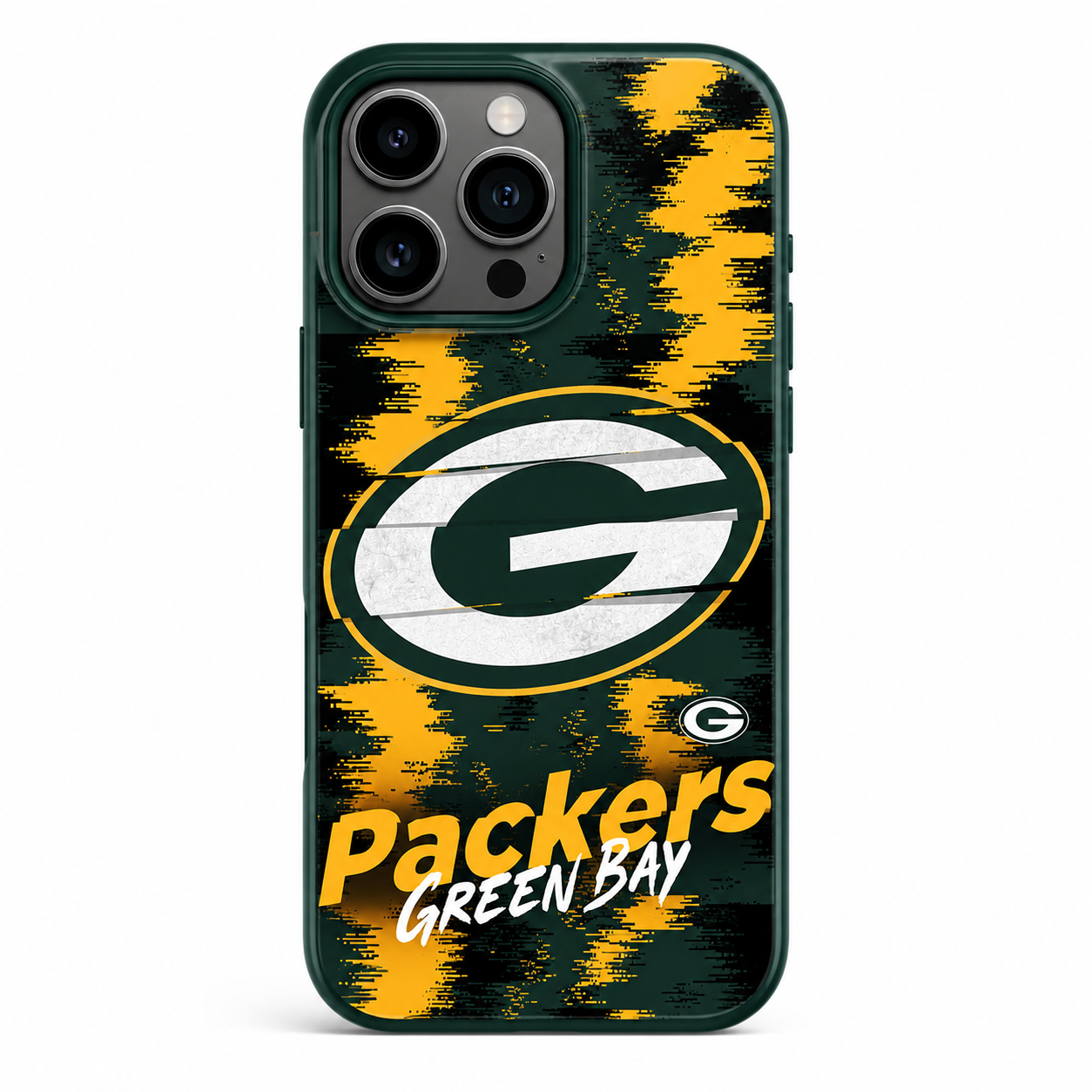 Green & Gold Football Fan Phone Case