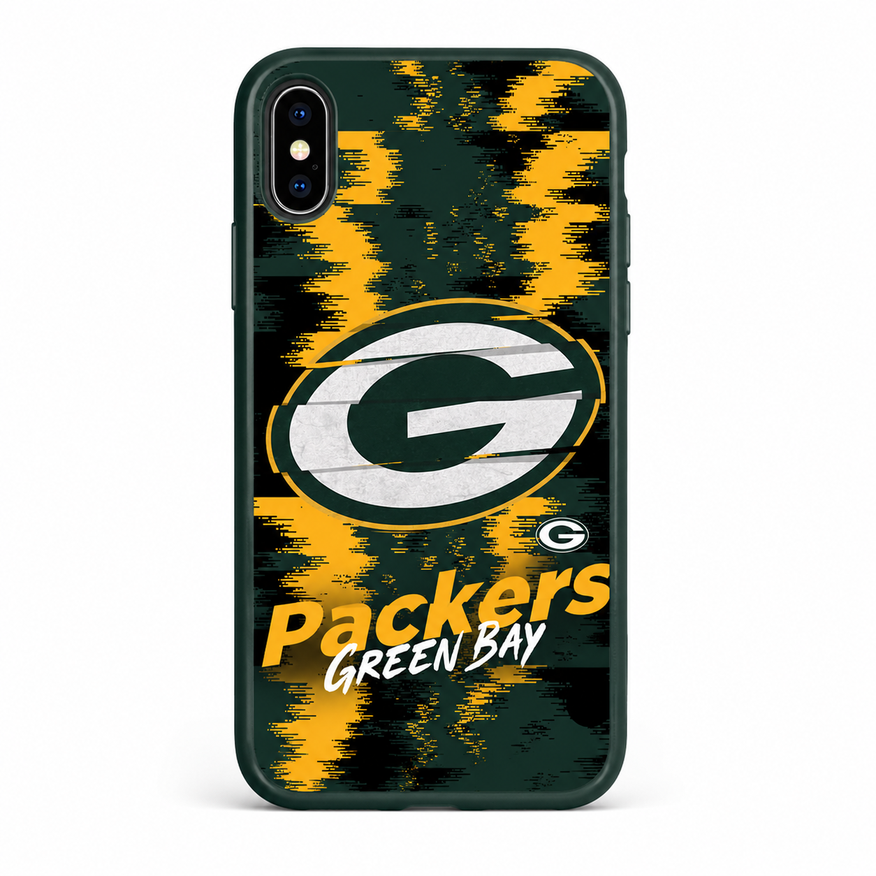 Green & Gold Football Fan Phone Case