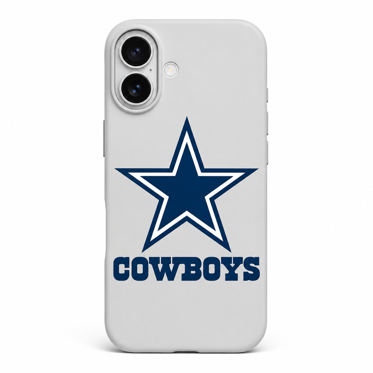 Blue Star Football Fan iPhone Case – Premium Protective Cover