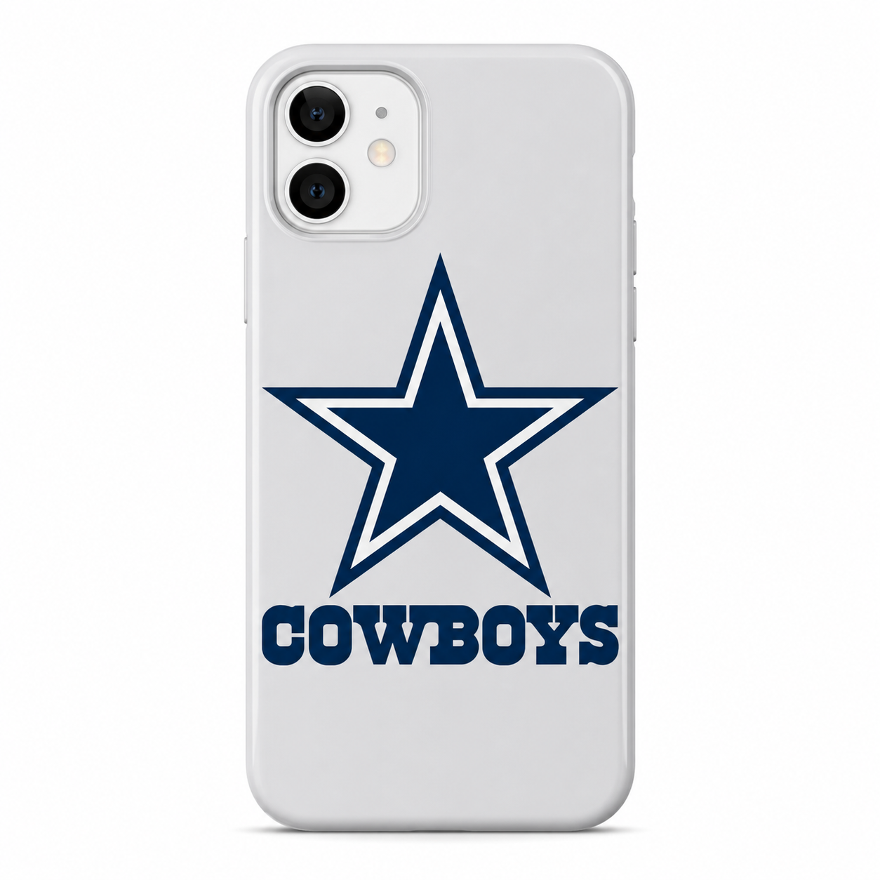 Blue Star Football Fan iPhone Case – Premium Protective Cover