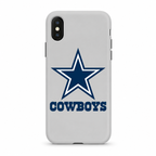 Blue Star Football Fan iPhone Case – Premium Protective Cover