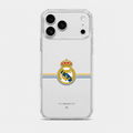 Royal White Soccer Fan iPhone Case – Premium Clear Protective Cover
