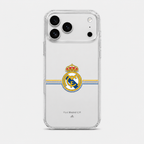 Royal White Soccer Fan iPhone Case – Premium Clear Protective Cover
