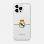 Royal White Soccer Fan iPhone Case – Premium Clear Protective Cover