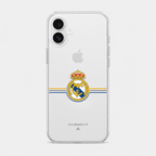 Royal White Soccer Fan iPhone Case – Premium Clear Protective Cover