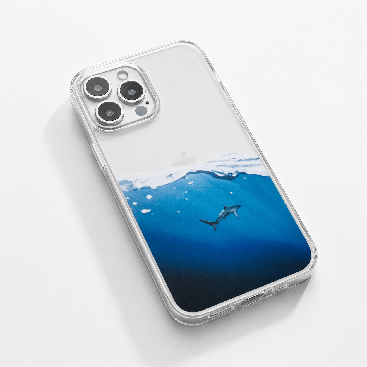 Ocean Depth Shark Phone Case
