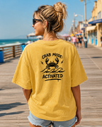 Crab Mode Activated T-Shirt – Natural