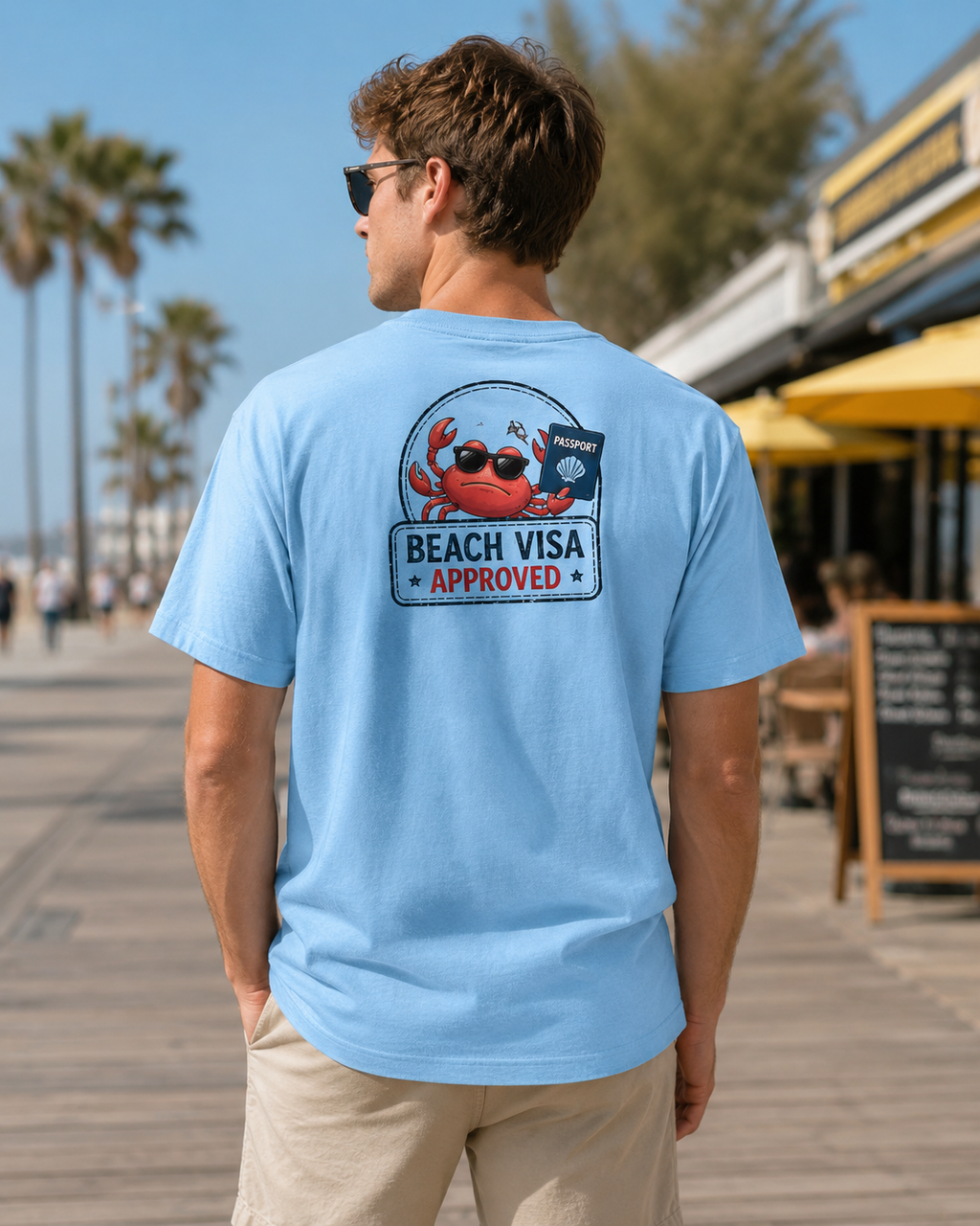 Beach Bound Crab Escape T-Shirt
