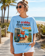 Beach Bound Crab Escape T-Shirt