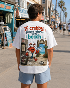 Beach Visa Approved Crab T-Shirt