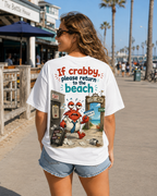 Beach Visa Approved Crab T-Shirt
