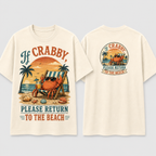 Crabby Sunset Beach Return T-Shirt