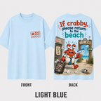 Beach Bound Crab Escape T-Shirt