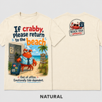 Beach Visa Approved Crab T-Shirt