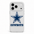 Blue Star Football Fan iPhone Case – Premium Protective Cover