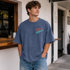 Hoochie Coochie River Float T-Shirt – Washed Blue