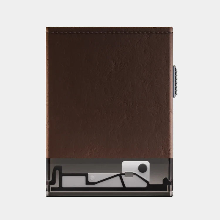 Men’s Trifold Leather Wallet, Multi Card Slot ID Holder Wallet, Slim Everyday Wallet for Men