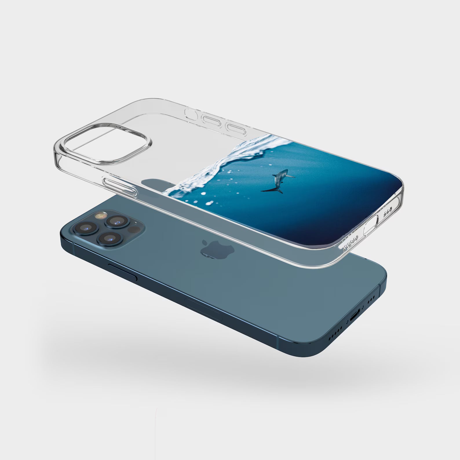 Ocean Depth Shark Phone Case