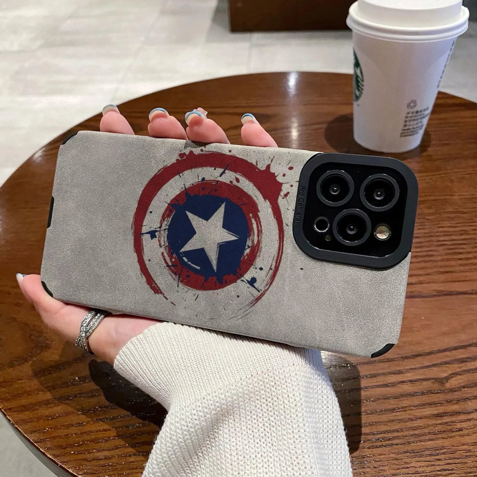 Vintage Patriot Shield Phone Case