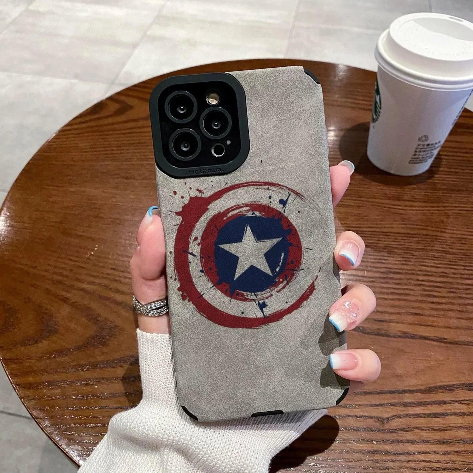 Vintage Patriot Shield Phone Case
