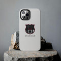 Black & Crimson Football Fan Phone Case