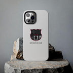 Black & Crimson Football Fan Phone Case
