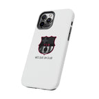 Black & Crimson Football Fan Phone Case