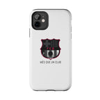Black & Crimson Football Fan Phone Case