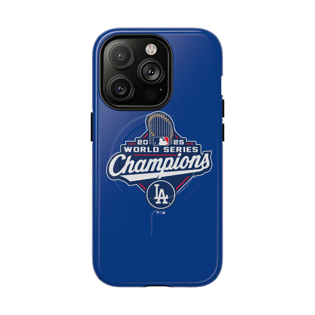 Blue Baseball Champions Phone Case
