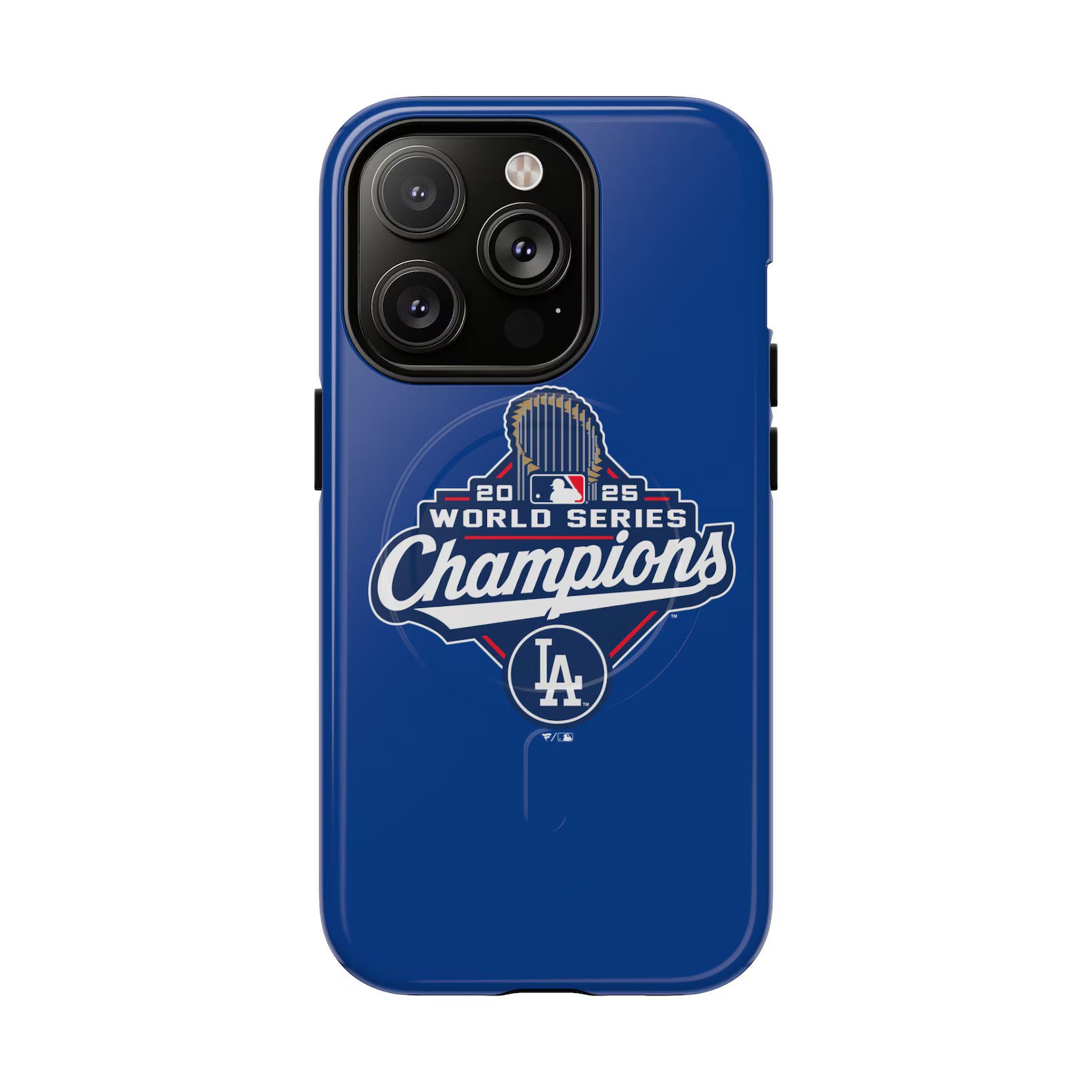 Blue Baseball Champions Phone Case