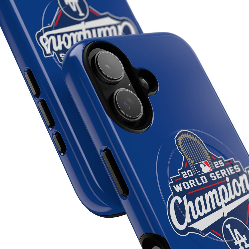 Blue Baseball Champions Phone Case