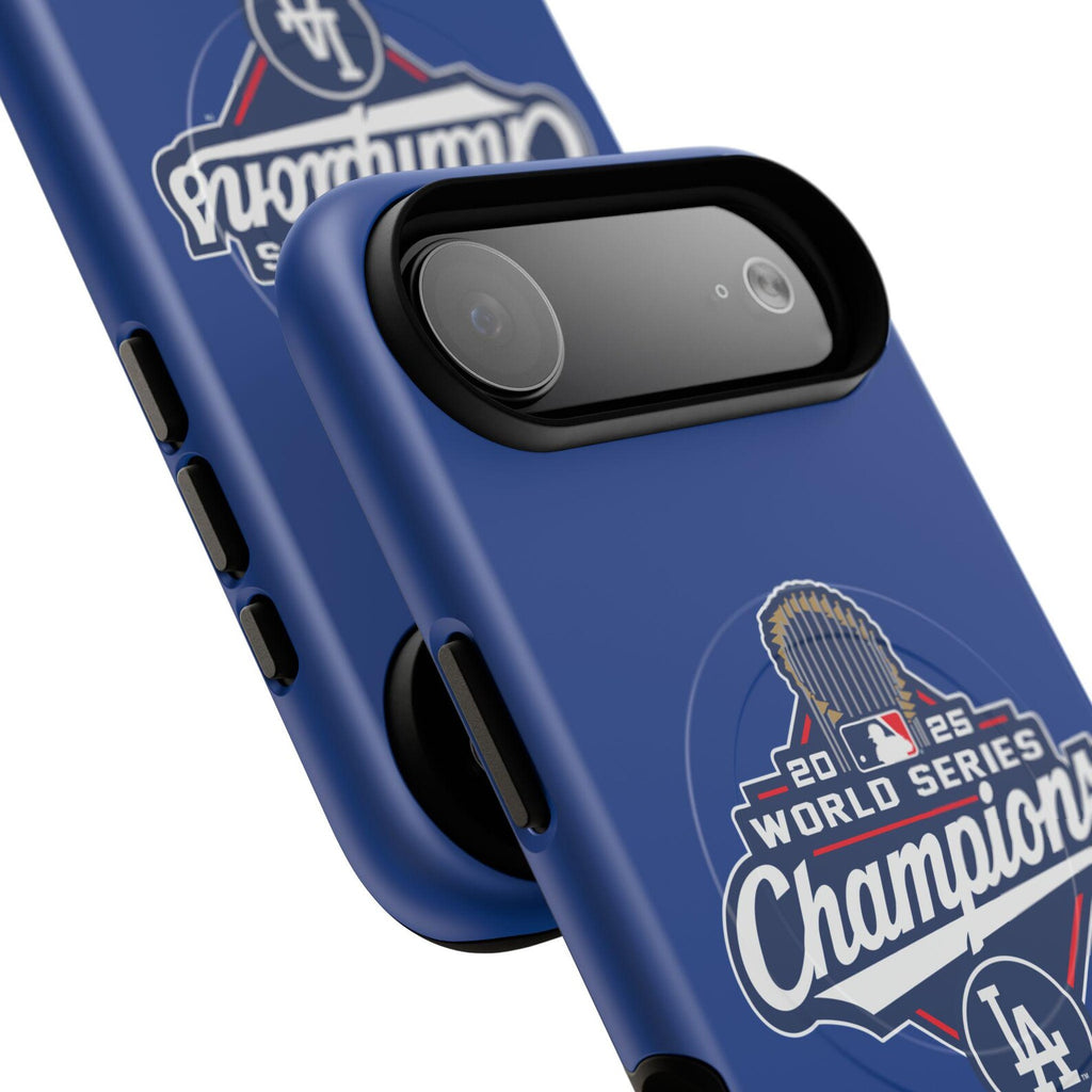 Blue Baseball Champions Phone Case
