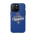 Blue Baseball Champions Phone Case
