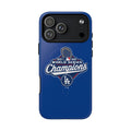 Blue Baseball Champions Phone Case