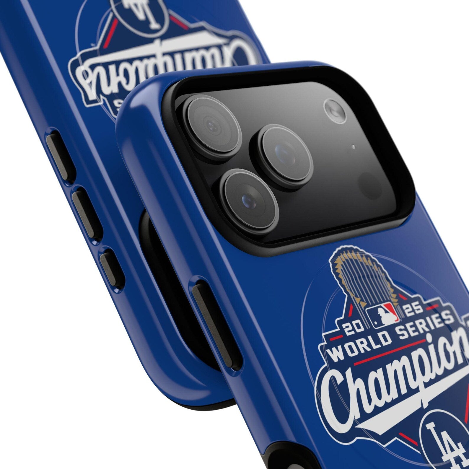 Blue Baseball Champions Phone Case