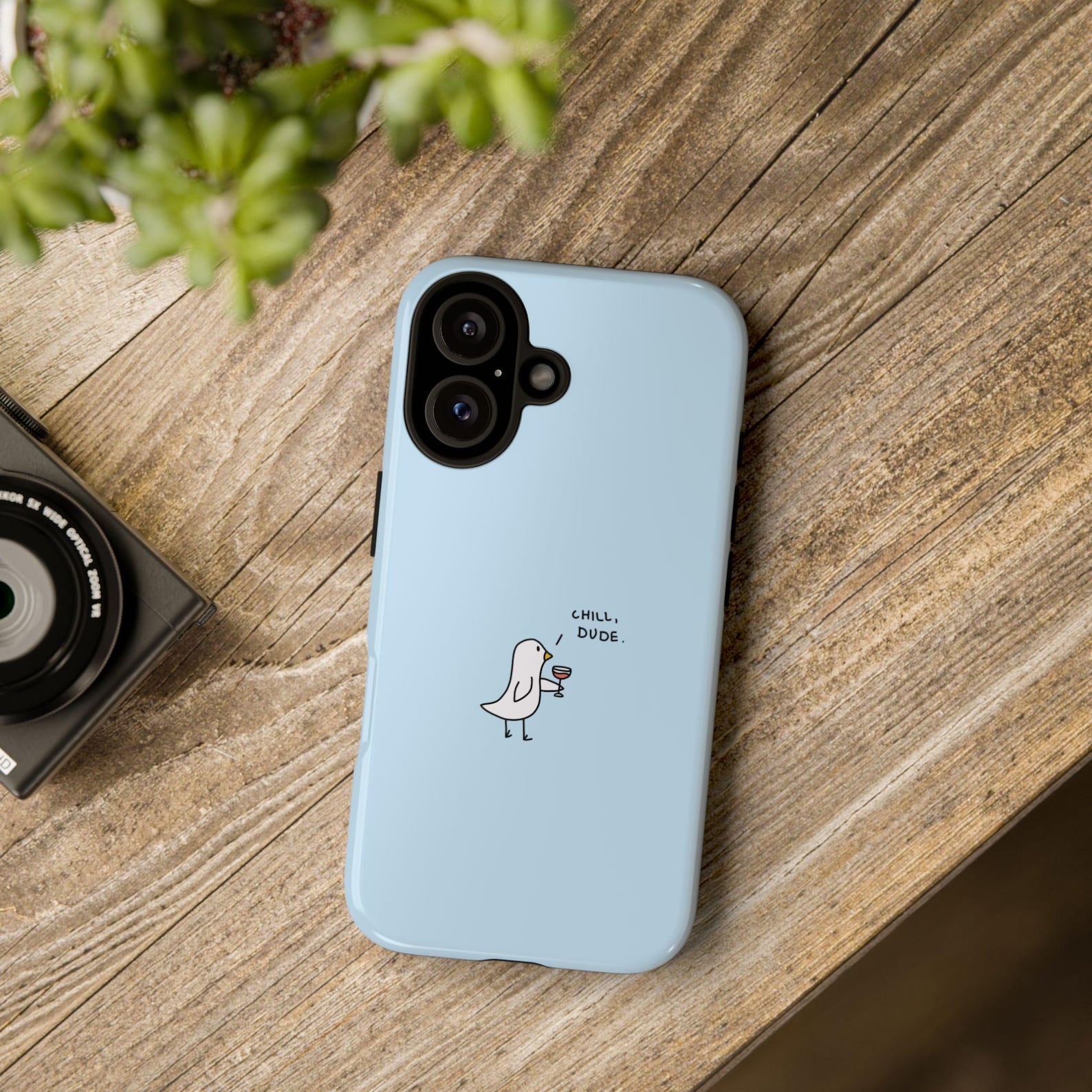 Chill Dude Minimalist Phone Case