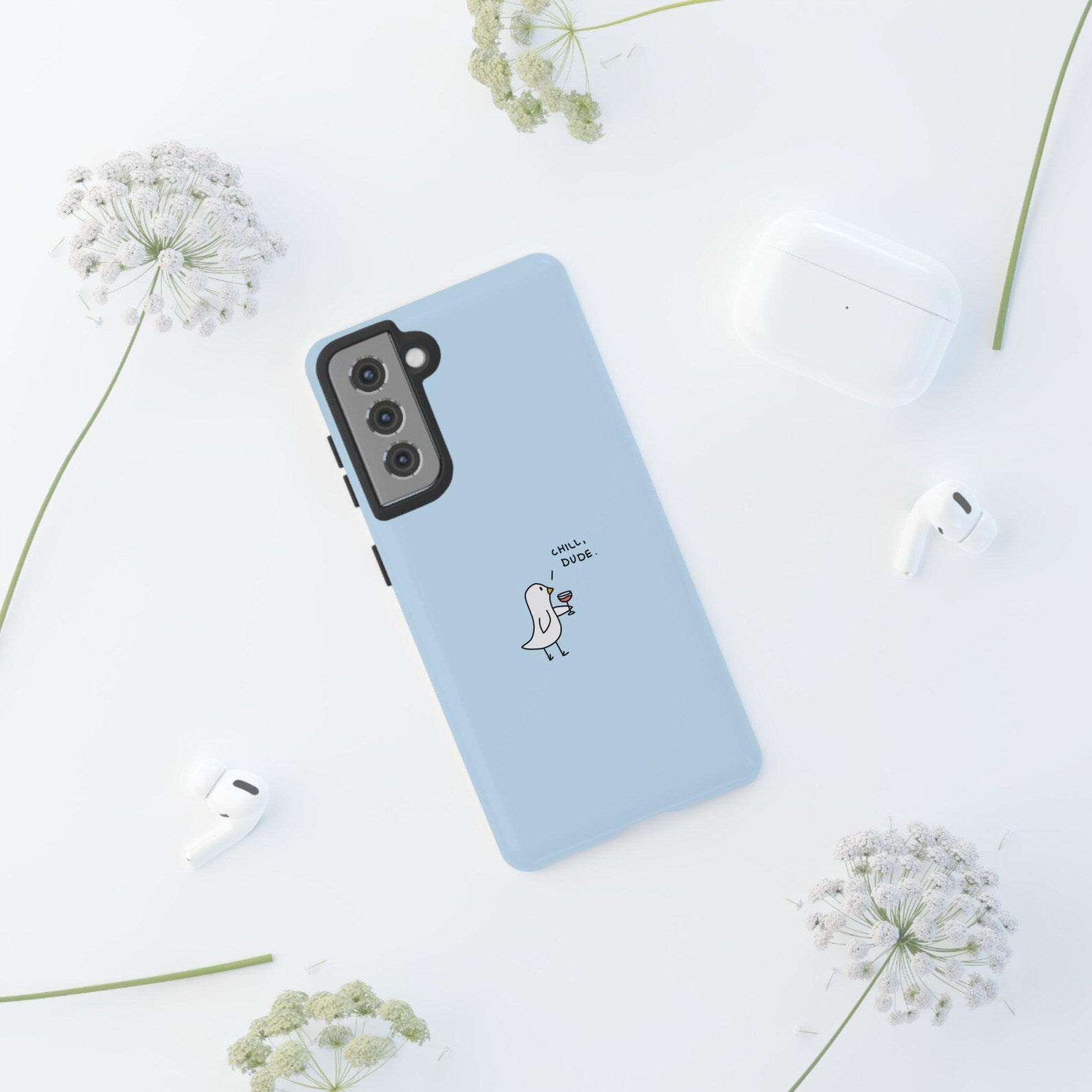 Chill Dude Minimalist Phone Case