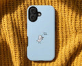 Chill Dude Minimalist Phone Case