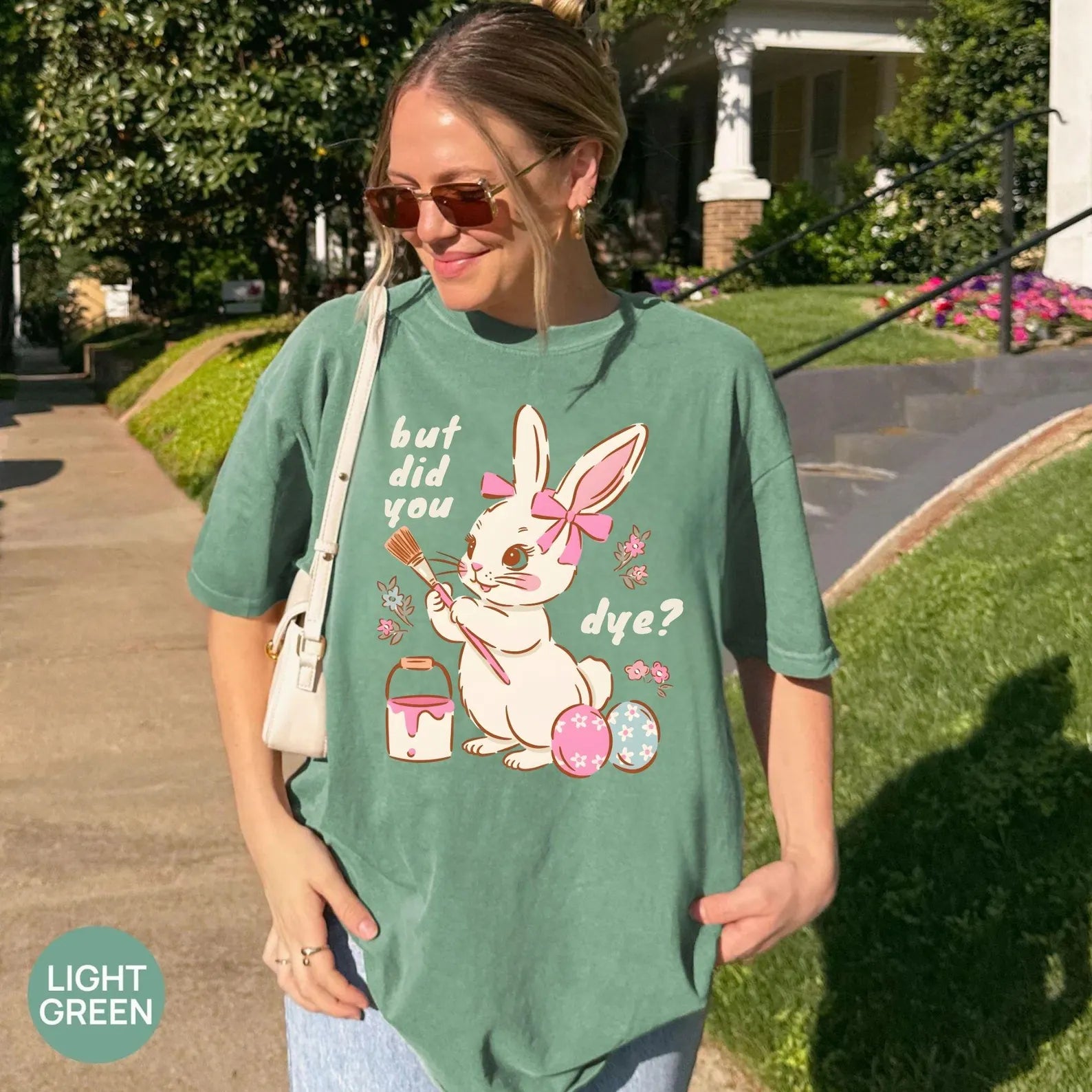 BUT DID YOU DYE? EASTER BUNNY SHIRT – FUNNY RETRO EASTER TEE